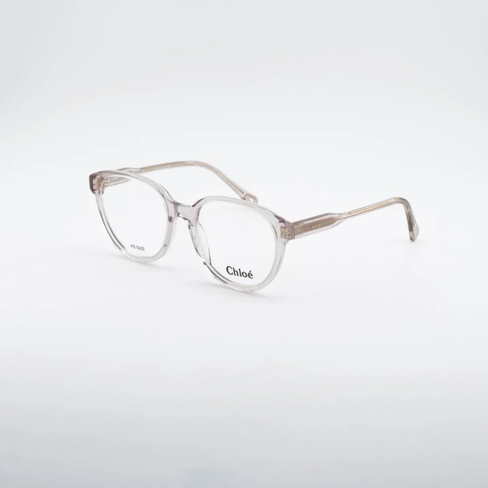 Chloe CH0127O 004 Eyeglasses Shiny Pink 51mm Square Frame